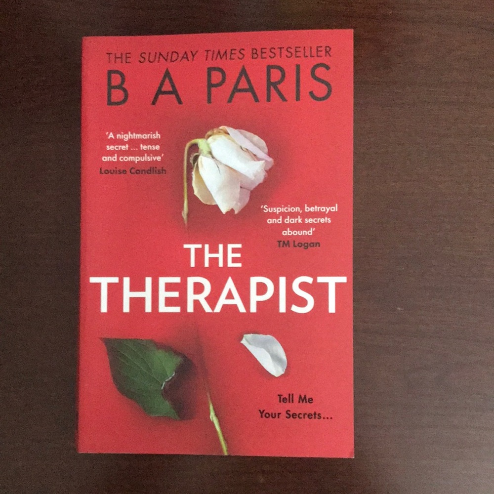 B A Paris - The Therapist